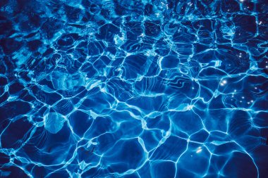 Arka plan için soyut mavi su