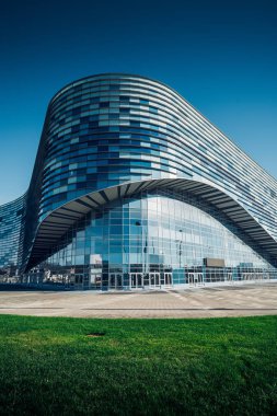 Soçi, Rusya - 12 Aralık 2017: Olympic Park Soçi, buz Pa '