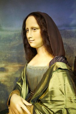 Amsterdam, Hollanda - 05 Eylül 2017: Balmumu figur mo
