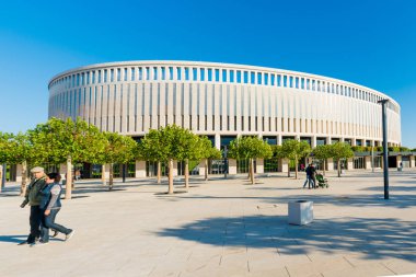 Krasnodar, Rusya - 29 Eylül 2017: Futbol Stadyumu Krasnod