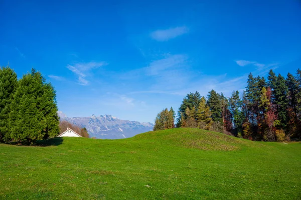 Prachtige landschap in de Zwitserse Alpen — Stockfoto