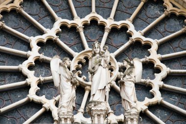 Mimari Detaylar Katedrali notre Dame de paris