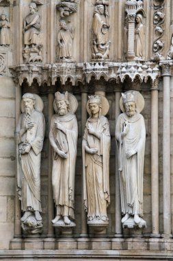 Mimari Detaylar Katedrali notre Dame de paris