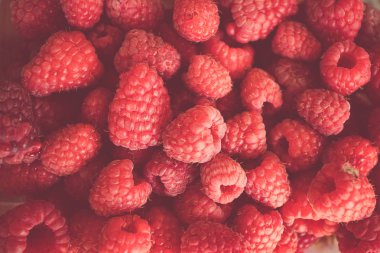 Taze ahududu arkaplan yakın plan fotoğraf