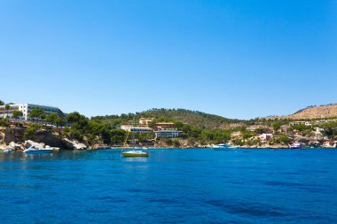 Ada manzarası, deniz manzarası Majorca İspanya, güzellikler