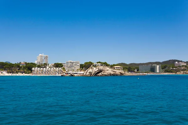 Wyspa dekoracje, seascape Majorka Hiszpania, piękna panorama — Zdjęcie stockowe