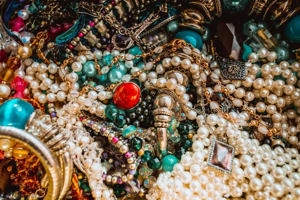 Kolekcja biżuterii vintage — Zdjęcie stockowe