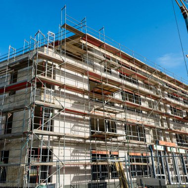 Bina yapımı. büyük bina inşası