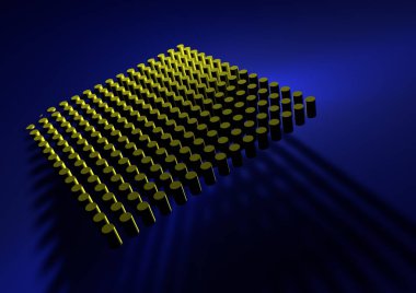 Mavi lüks tasarım. 3d soyut