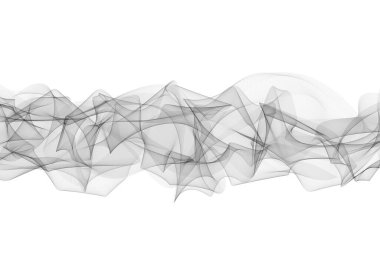 Çizgiler soyut akış çizgisi ve eğrileri tasarlıyor