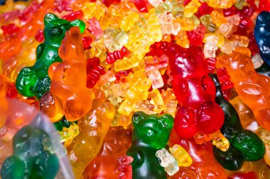 şeker şeker şeker renkli bir arka plan yukarıya kapatmak