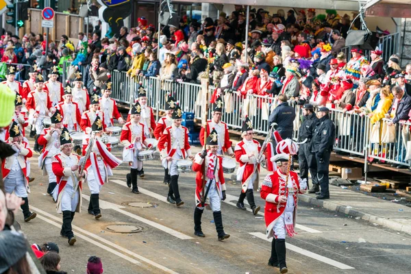 Köln, Németország - február 12, 2018: Rosenmontag Parade (a — Stock Fotó