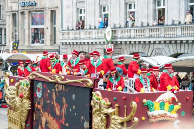 Köln, Almanya - 12 Şubat: Köln 'de bir karnavalda,