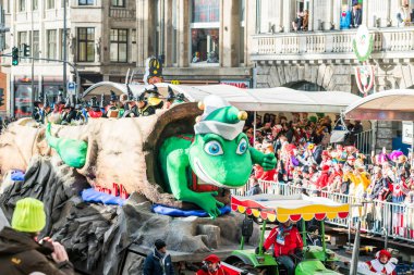 Köln, Almanya - 12 Şubat: Köln 'de bir karnavalda,