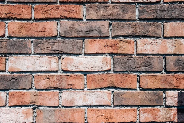 Oude stenen muur. De bakstenen achtergrond. Rode baksteen achtergrond — Stockfoto