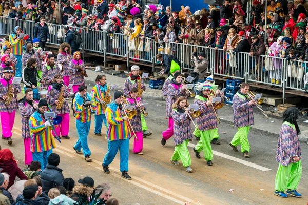 Colonia, Germania - 12 febbraio 2018: Rosenmontag Parade (the — Foto Stock