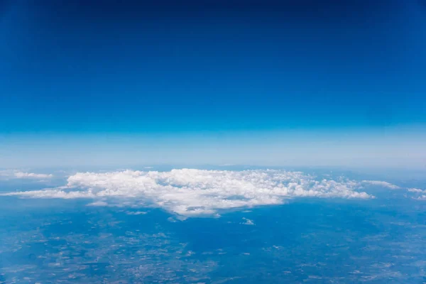 Clouds, a view from airplane window — Stock Photo, Image