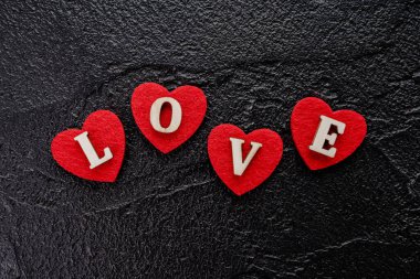 Aşk, tutku, sevgililer günü kavramı 