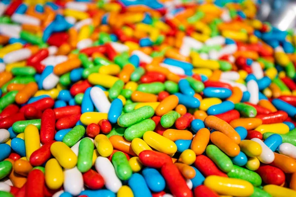 Süßigkeiten Hintergrund Süßigkeiten Gemischt Süßigkeiten Hintergrund — Stockfoto