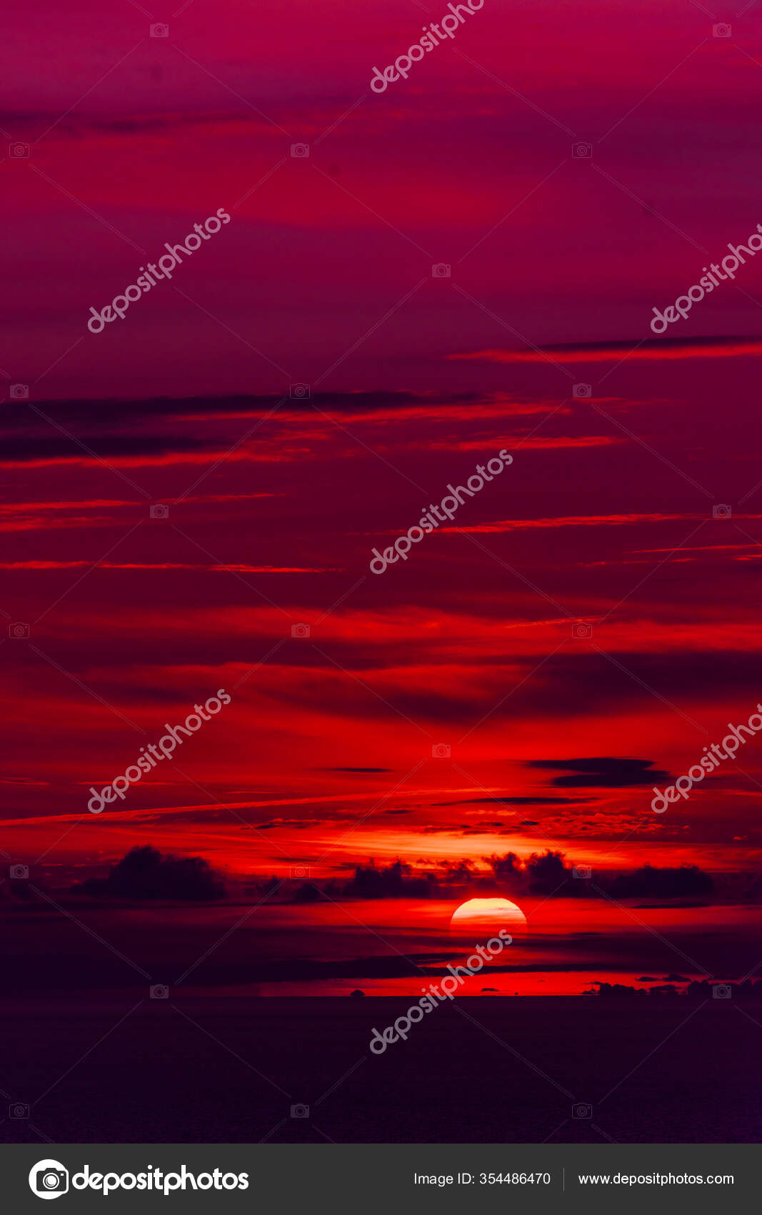 Red sky lighting deals