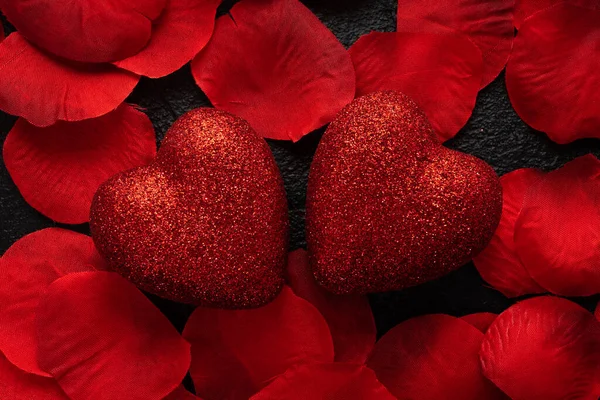 Amore San Valentino Cuore Rosso — Foto Stock