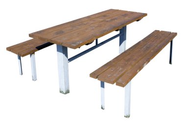 Açık yaz tablo ve banklar