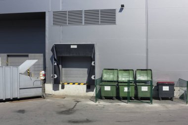 Modern Avrupa bakkallar arka yüzü