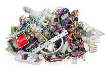  Elektrik aygıtlar üzerinden kırık yedek parça