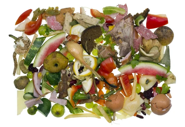 Pişirme sonra kalan yemek atıkları