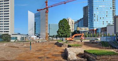 Yeni buildin inşaat sırasında arkeolojik araştırmalar