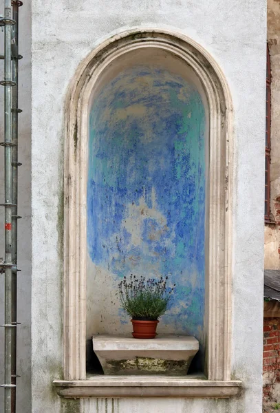 Un bouquet de fleurs de lavande séchées pour la Sainte Vierge Marie — Photo