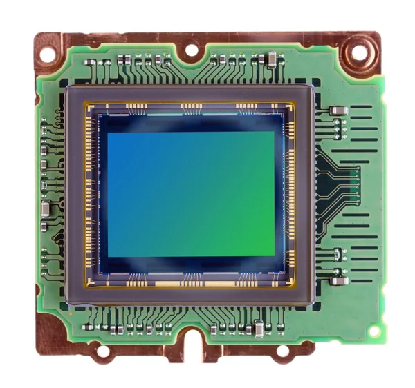 Sensor de imagen RGB grande moderno de la cámara fotográfica digital establece — Foto de Stock