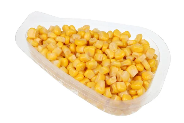 Codzienny produkt spożywczy - mała marynowana kukurydza cukrowa w transparze — Zdjęcie stockowe