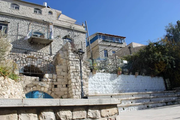 Хайфа Израиль Декабря 2019 Года Дома Старой Части Израильских Городов — стоковое фото