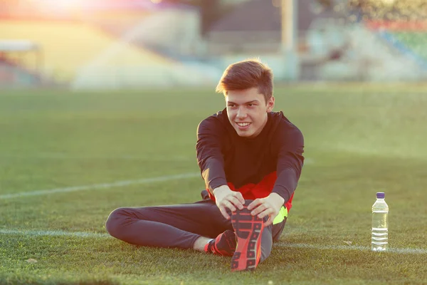 Bir egzersiz eğitim genç atlet