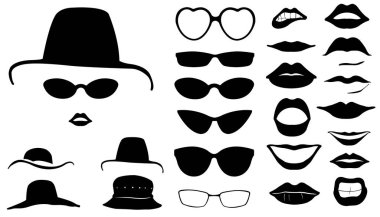 Şapkalı Kadınlar yüz ayarla 