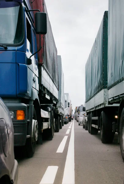 Congestion très longue Images De Stock Libres De Droits