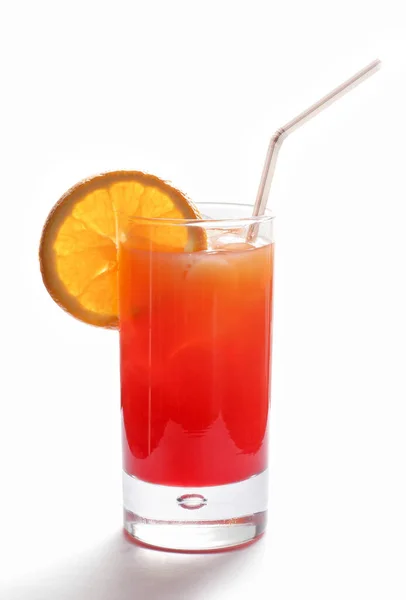 De Tequila Sunrise mooie frisse cocktail — Stockfoto