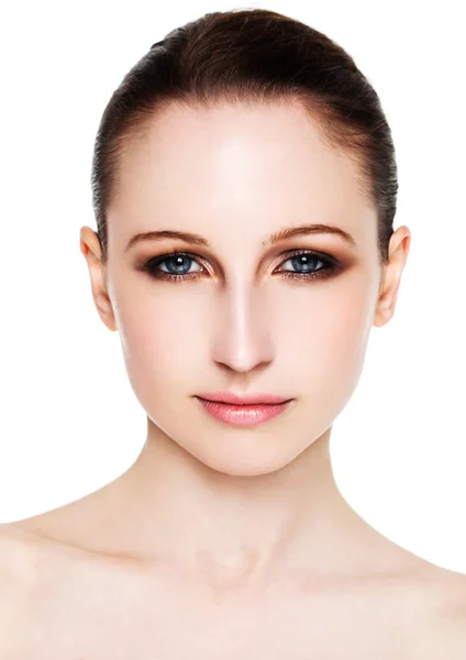 Beauty woman healthy cosmetic makeup portrait — Stock Photo, Image
