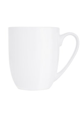 İzole boş çay Kupası kupa kahve beyaz