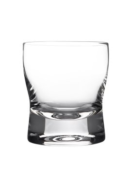İzole viski boş glasss