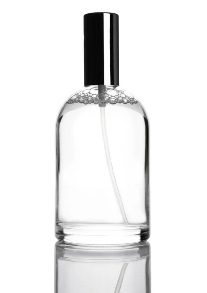 Full jar of perfume with reflection — Stock Photo, Image