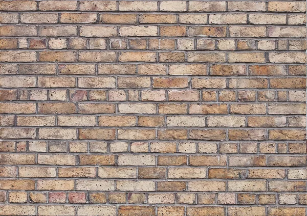 Old grunge orange brick texture background — Stock Photo, Image