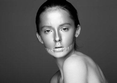 Yüzüne makyaj Vakfı ile Güzellik Portresi