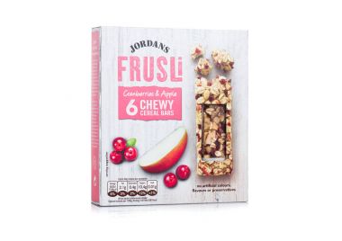 LONDON, UK - FEBRUARY 02, 2018: Box of Jordans fruit and nut cereal bars on white. clipart