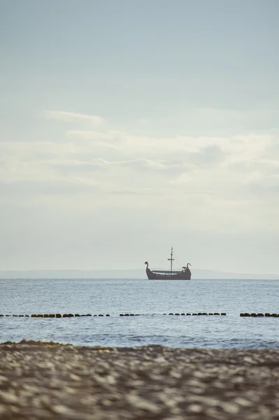 Segelboot in der Ostsee — Stockfoto