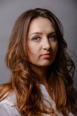 genç kadın portre Studio