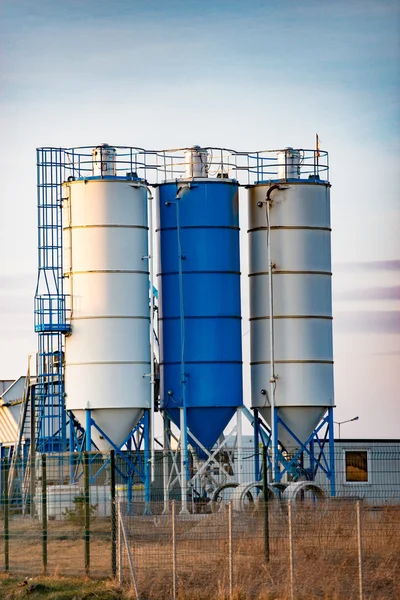 Modern exterior of an industrial building — Stock Photo, Image