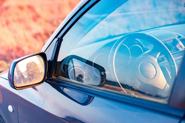 Vue intérieure de la voiture — Photo