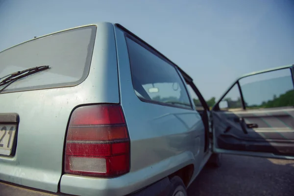 Ročník transport retro auto — Stock fotografie